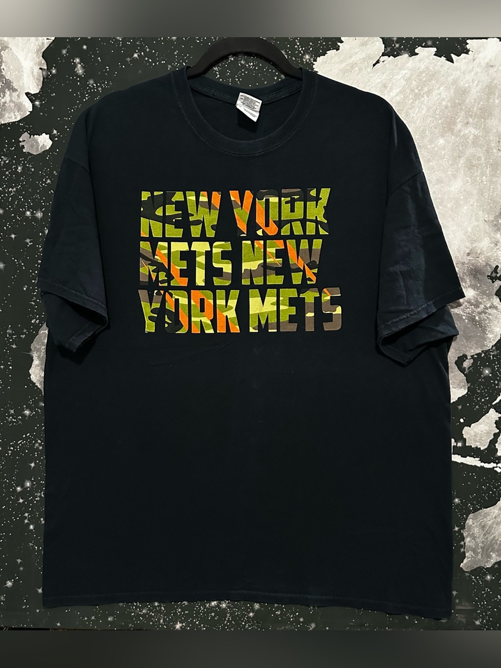 New York Mets GEICO Promo Stadium Camo Logo Shirt
